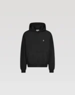 SU Zipper Black Hoodie - SUVENE