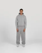 SU Grey ZIPPER Tracksuit - SUVENE