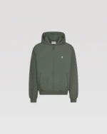 SU Zipper Green Hoodie - SUVENE