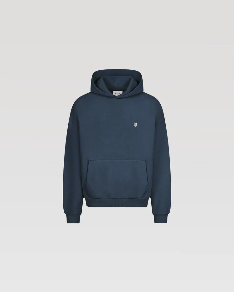 SU Navy Blue HOODIE - SUVENE SU Navy Blue HOODIE - SUVENE