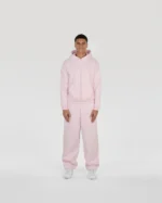 SU Pink ZIPPER Tracksuit - SUVENE