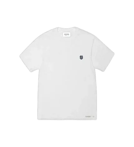 SU Black Logo White T-Shirt – Suvene